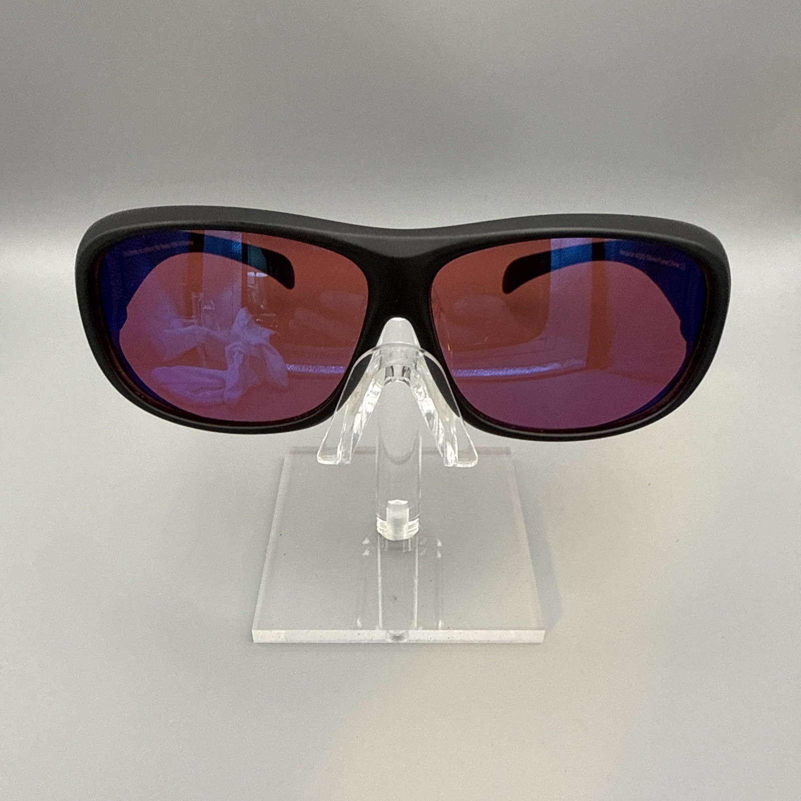Enchroma Receptor-Authentic 100% Uv-Blocking: Fitovers Matteblack 62-12-135 Mint — image 2 of 8